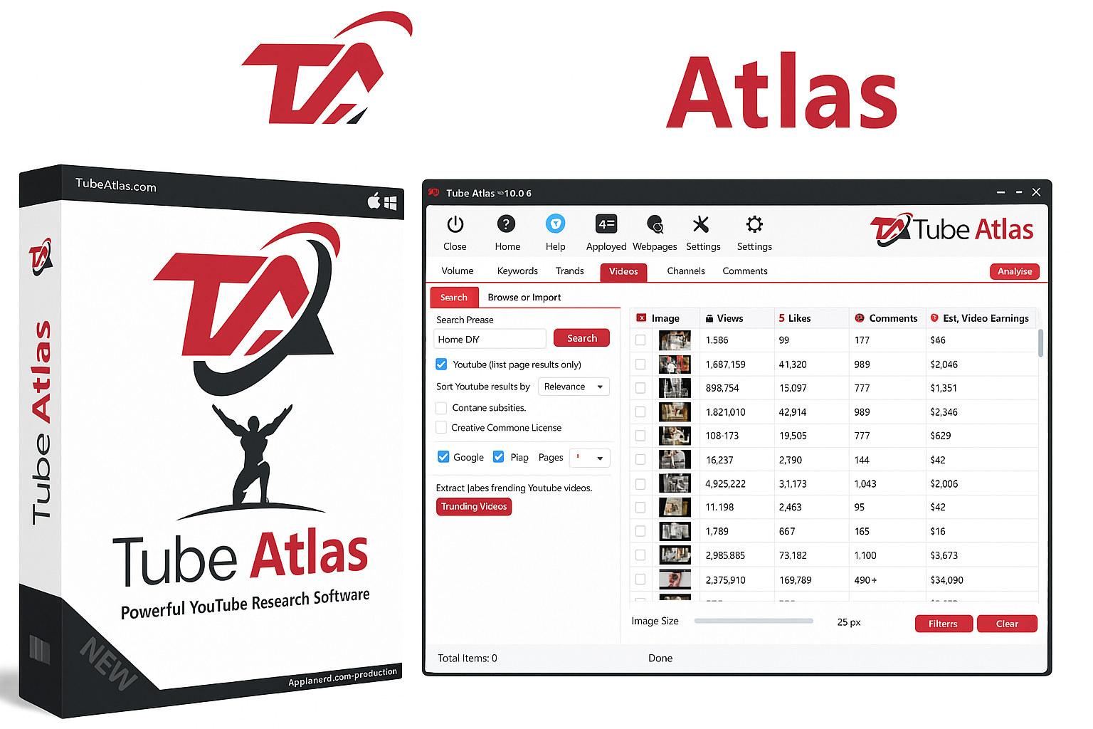 [HOT] TUBE ATLAS: TỐI ƯU NỘI DUNG – TĂNG VIEW – BẮT TREND YOUTUBE - CHÍNH HÃNG [VĨNH VIỄN]