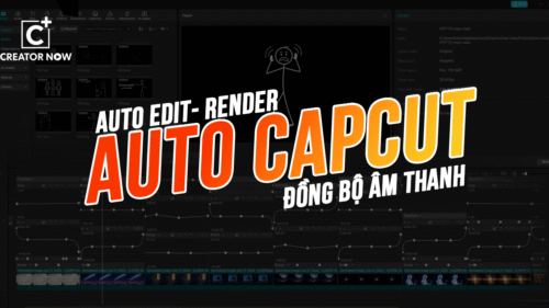 [HOT] AUTO CAPCUT - EDIT HÀNG LOẠT- ĐỒNG BỘ ÂM THANH [VĨNH VIỄN]