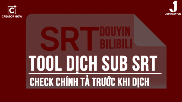 [HOT] TOOL DỊCH SUB SRT - LỒNG TIẾNG - DỊCH HÀNG LOẠT SCRIPT SRT [VĨNH VIỄN]