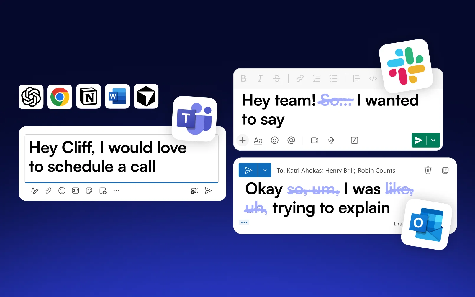 Voice Typing Desktop Feature
